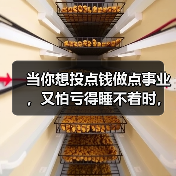 当你想投点钱做点事业，又怕亏得睡不着时，我们该怎么办？（图2）