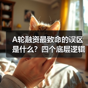 A轮融资最致命的误区是什么？四个底层逻辑帮你避开80%的坑（图2）