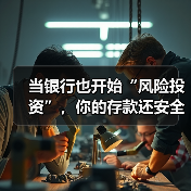当银行也开始“风险投资”，你的存款还安全吗？（图1）