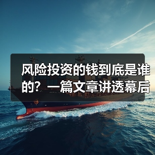 风险投资的钱到底是谁的？一篇文章讲透幕后玩家（图1）