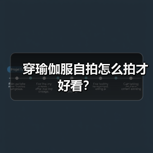 穿瑜伽服自拍怎么拍才好看？（图2）