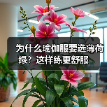 为什么瑜伽服要选薄荷绿？这样练更舒服（图1）