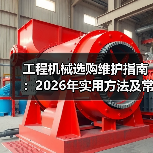 工程机械选购维护指南：2026年实用方法及常见问题解析（图1）