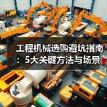 工程机械选购避坑指南：5大关键方法与场景解析（图1）
