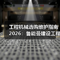 工程机械选购维护指南2026：鲁能曼建设工程有限公司实用解析（图2）