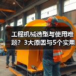 工程机械选型与使用难题？3大原因与5个实用解决方法（图4）