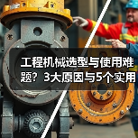 工程机械选型与使用难题？3大原因与5个实用解决方法（图3）