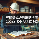 宣明机械选购维护指南2026：5个方法解决常见问题（图4）