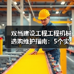 双当建设工程工程机械选购维护指南：5个实用方法解析（图4）