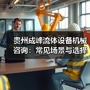 贵州成峰流体设备机械咨询：常见场景与选择要点（图2）