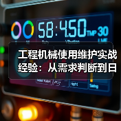 工程机械使用维护实战经验：从需求判断到日常保养（图2）