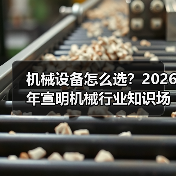 机械设备怎么选？2026年宣明机械行业知识场景与要点（图2）