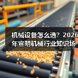 机械设备怎么选？2026年宣明机械行业知识场景与要点（图4）